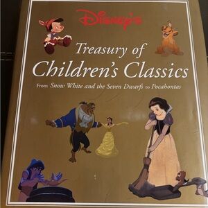 Disney's Treasury of Children's Classics: A Special Edition" hardcover book